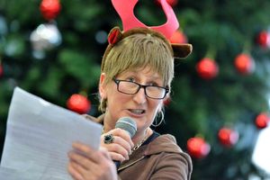 Doreen Tipton at the Walsall Manor lights switch-on