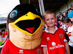 Supporting image for story: Fans flock to Walsall open training as club release new third kit
