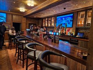 The bar caters for all tastes