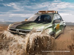 Supporting image for story: Volkswagen releases new teaser sketches of upcoming Amarok