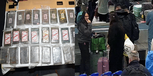 Members of the drug gang at Birmingham Airport (Credit: CPS)