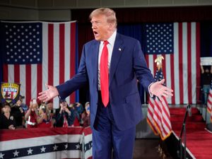 Supporting image for story: Trump calls judge ‘crooked’ after he was warned of jail if he violates gag order