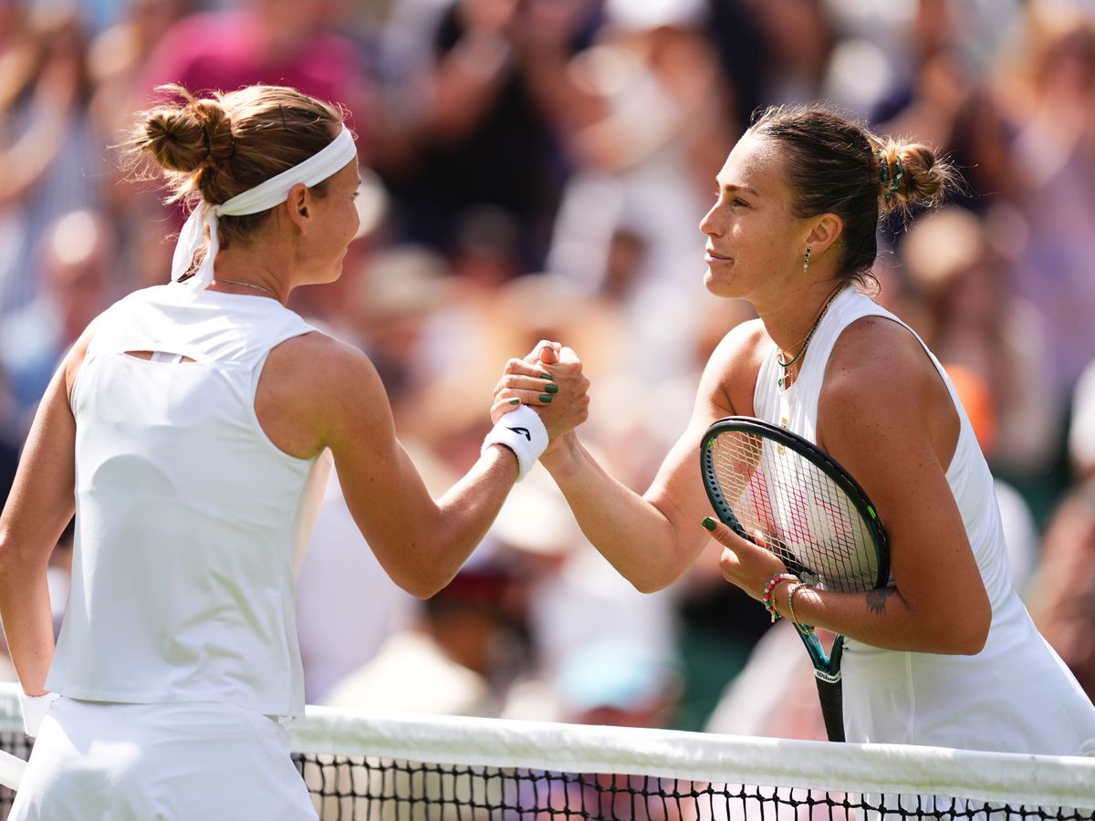 Aryna Sabalenka the last top-five seed standing after shock Jasmine Paolini exit