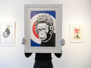 Supporting image for story: The many ways Banksy has incorporated primates into his works
