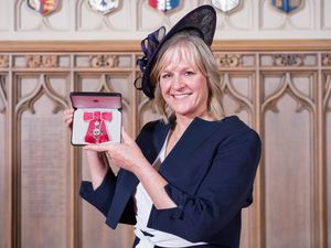 Supporting image for story: Wolverhampton university professor honoured by Princess Anne at Windsor Castle