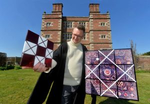 James Wenn on a trip to Soulton Hall