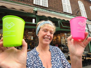 Supporting image for story: Shrewsbury single-use cup scheme inspires more than 50 other towns and groups