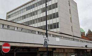 The former Network House office building in School Street, Wolverhampton, which has now been demolished. Photo: Google Street View. Permission for use by all BBC newswire partners.