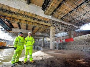 Supporting image for story: Uphill battle: Behind the scenes at massive M5 Oldbury roadworks