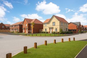 Typical street view at Dunstall Park in Tamworth