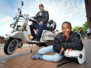 Supporting image for story: Diehard scooter fans take style up a gear