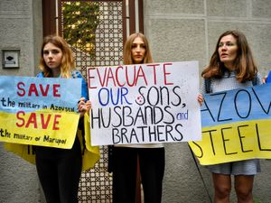 Supporting image for story: Defenders inside Ukrainian steel mill refuse to surrender