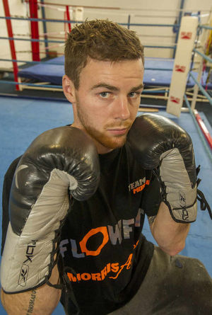 Ready for action - Craig Morris isn't taking fight night this evening lightly.