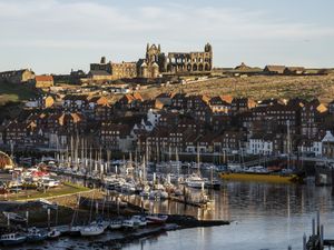 Supporting image for story: Two bodies recovered from cliffs below Whitby Abbey