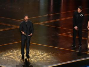 Supporting image for story: Michael B Jordan pays tribute to other black winners in emotional Oscar speech