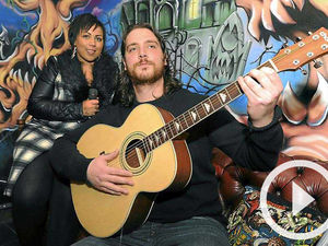 Supporting image for story: Pair chasing glory in open mic competition