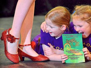 Supporting image for story: Market Drayton youngsters putting on Wizard show