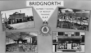Wish you were here... An RAF Bridgnorth postcard.