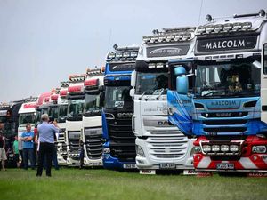 Supporting image for story: Trucks stop off for first ever Peak Truck Show in Whitchurch
