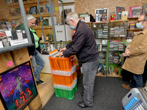 Supporting image for story: Vinyl fans take a spin at Record Store Day 