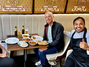 Supporting image for story: Wolverhampton restaurant owner Shouts to the Top after hosting  'Modfather Paul Weller' before gig