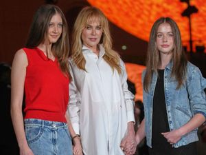 Supporting image for story: Nicole Kidman attends Chanel show with daughters days after filing for divorce