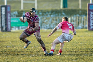 Newport 2nds Vs Whitchurch 1st. Picture: Michael Wincott Photography