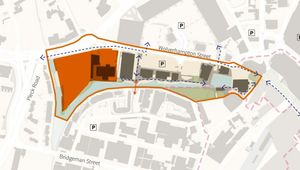 Opportunity areas outlined in the Walsall Town Centre Framework. Cabinet papers 10 December 2025
Credit: CBRE / ADP Architecture / Stantec