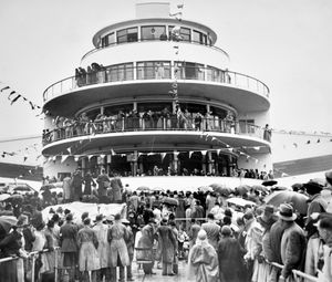 The official opening of Birmingham airport on Saturday, July 8, 1939 