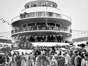 The official opening of Birmingham airport on Saturday, July 8, 1939 