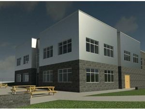 Supporting image for story: Shrewsbury school's zero carbon teaching hub nearing completion