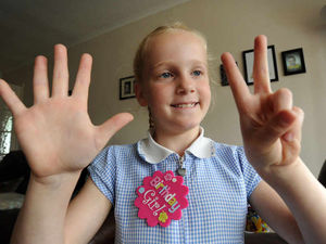 Supporting image for story: The girl born on 07-07-07 reaches... Seven