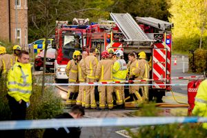 Emergency services at the scene