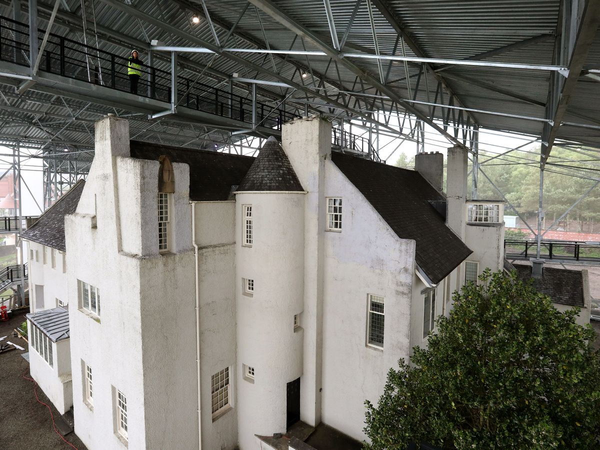 Project to dry out Charles Rennie Mackintosh&rsquo;s Hill House at &lsquo;critical&rsquo; stage