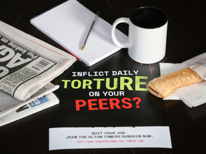 Supporting image for story: Alton Towers Resort searching for scoundrel to work at new dungeon attraction