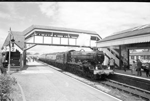 The Shakespeare Express arriving at Stratford-upon-Avon in 1985