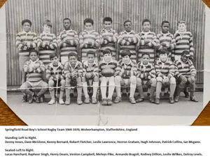 Supporting image for story: 'The Canadian connection to a Wolverhampton school's rugby team, 54 years later' - all players now identified