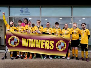 Supporting image for story: Champions! Inspirational Wolves team picks up Premiership title in style at St George's Park