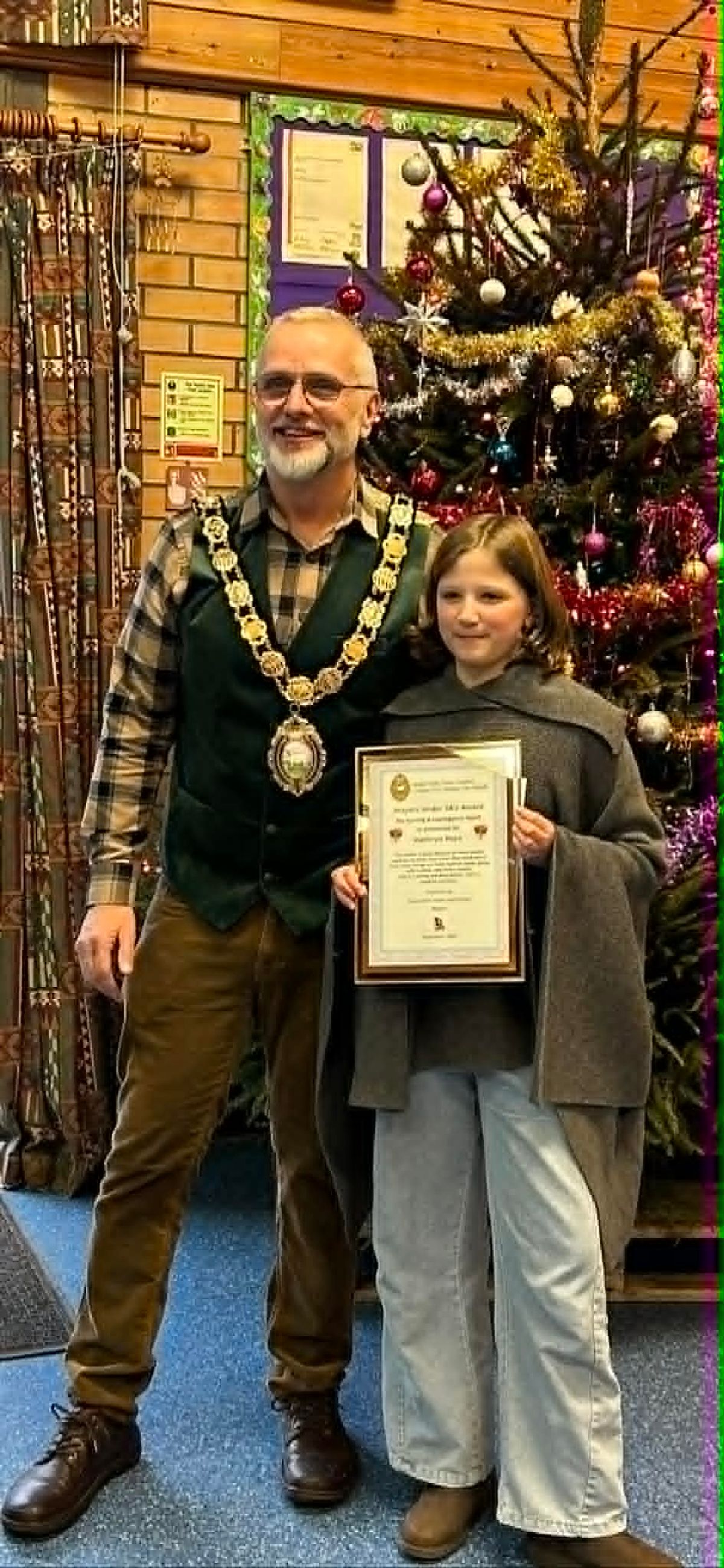 Amazing Builth Wells youngster who battled cancer and now raises awareness and funds, wins Mayor’s award Amazing Builth Wells youngster who battled cancer and now raises awareness and funds, wins Mayor’s award