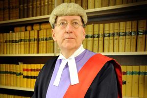 Judge John Warner at Wolverhampton Crown Court
