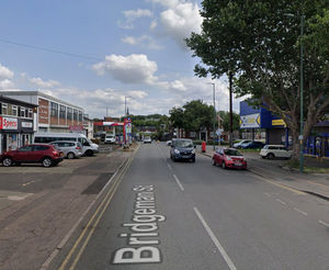 Bridgeman Street, Walsall, has become impassable for buses due to ice on the road