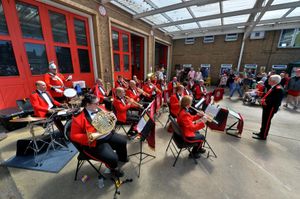  The band of the West Midlands Fire Service