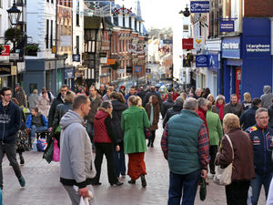 Supporting image for story: 'If you come any closer I’m going to stab you': Robbers with hunting knives threatened to stab Shrewsbury phone shop manager  