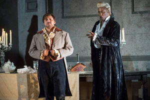 Welsh National Opera's Tosca. All pictures by: www.birminghamhippodrome.com/calendar