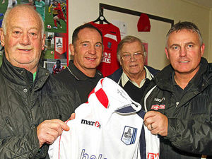 Supporting image for story: Greg Clowes unveiled as new Market Drayton manager
