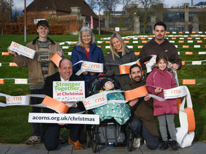 Supporting image for story: Spectacular paperchain reaches a quarter-of-a-mile long in giant feat for Black Country hospice 