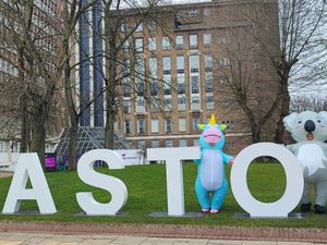 Supporting image for story: Conference Aston team brings smiles to Birmingham Children’s Hospital