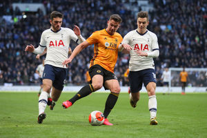 Dendoncker in action at Tottenham at the beginning of March (AMA)