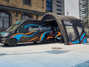 Supporting image for story: Team Fordzilla’s ‘Gaming Transit’ hits the road in the UK to bring accessible fun to young gamers