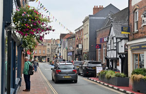 Oswestry town centre